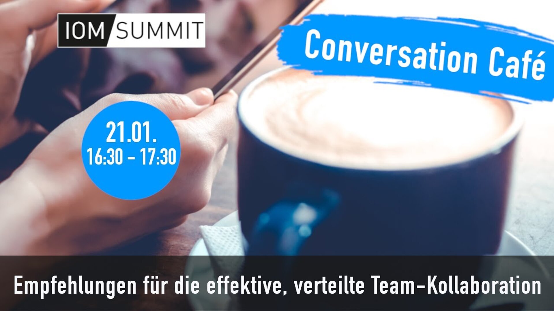Conversation Café: Empfehlungen für die effektive, verteilte Team-Kollaboration