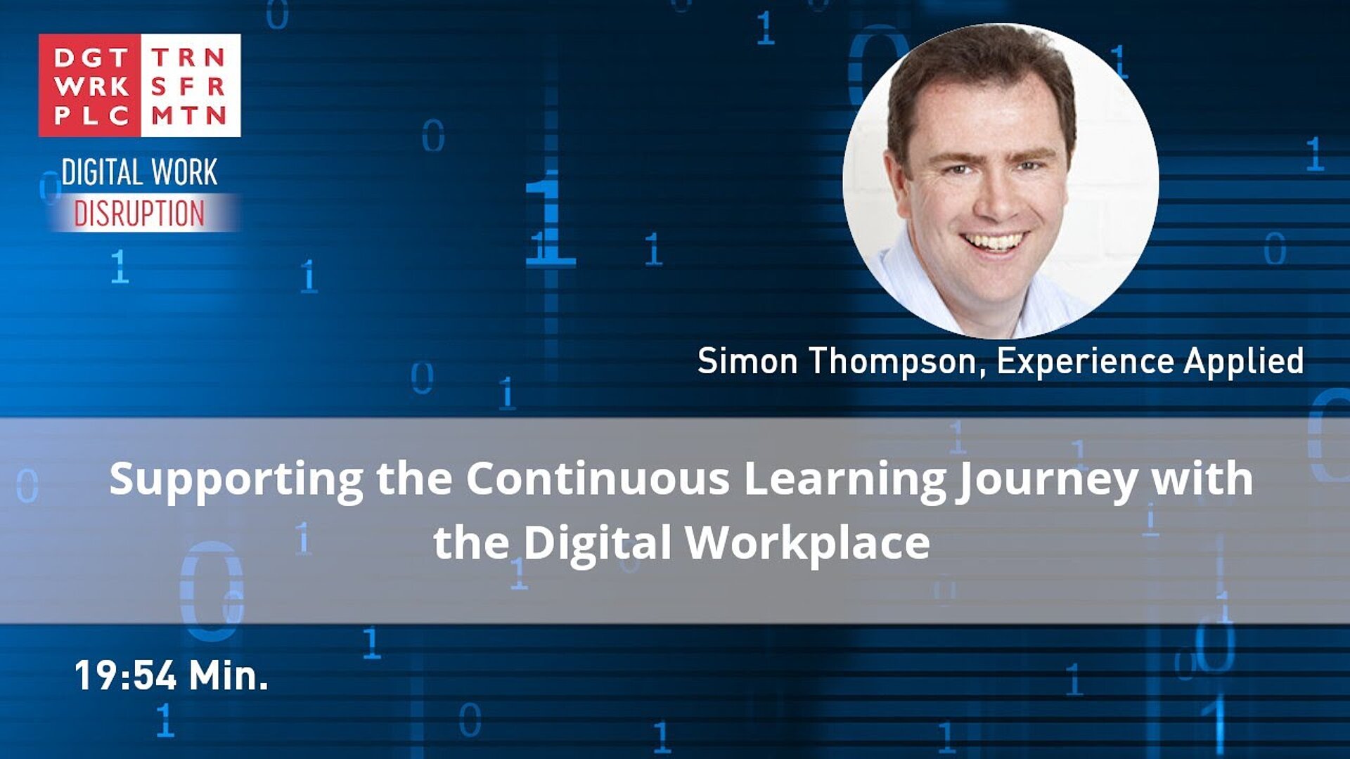 Supporting the Continuous Learning Journey with the Digital Workplace