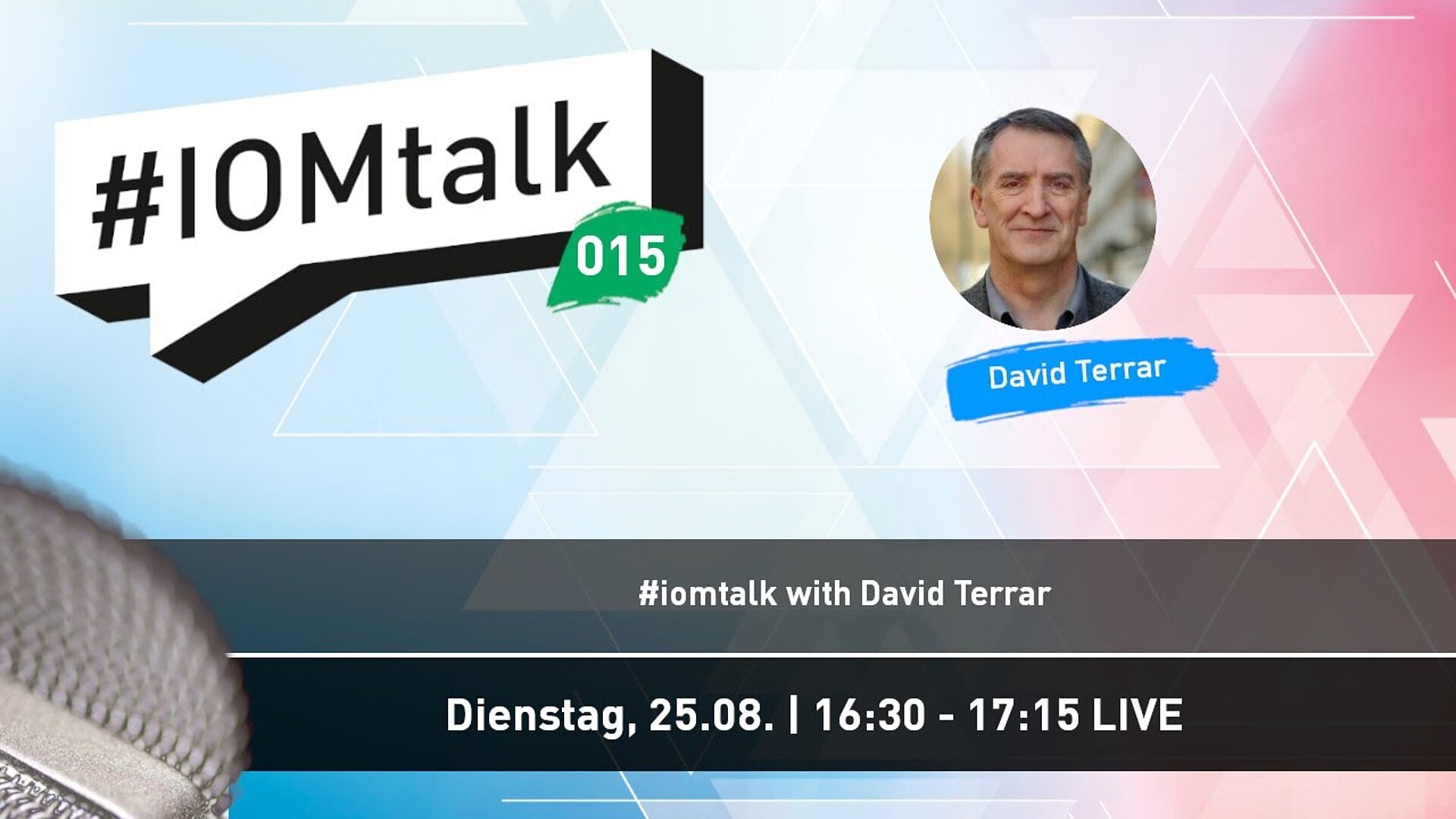 #iomtalk with David Terrar
